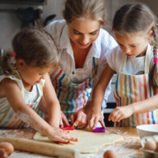 Weihnachtsb&auml;ckerei - Kochen und Backen mit Kindern